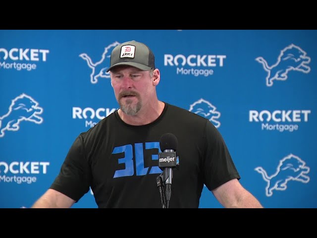 ⁣Dan Campbell says "Nobody cares" about Lions injuries