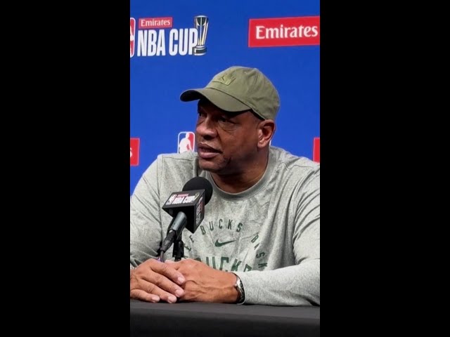 ⁣Milwaukee Bucks head coach Doc Rivers reacts to Madison shooting #Shorts