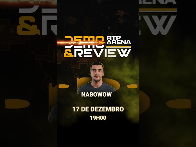 ⁣O RTP Arena Demo & Review está de volta hoje com o NABOWOW às 19h00