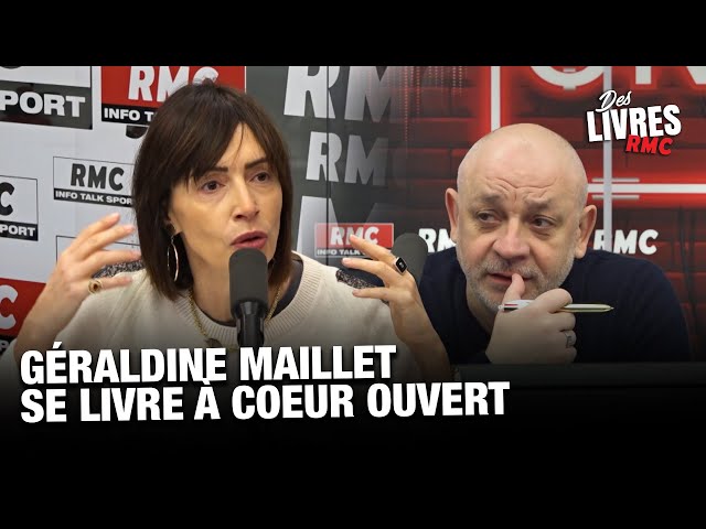 ⁣Géraldine Maillet invitée de Fred Hermel dans "Des Livres RMC"