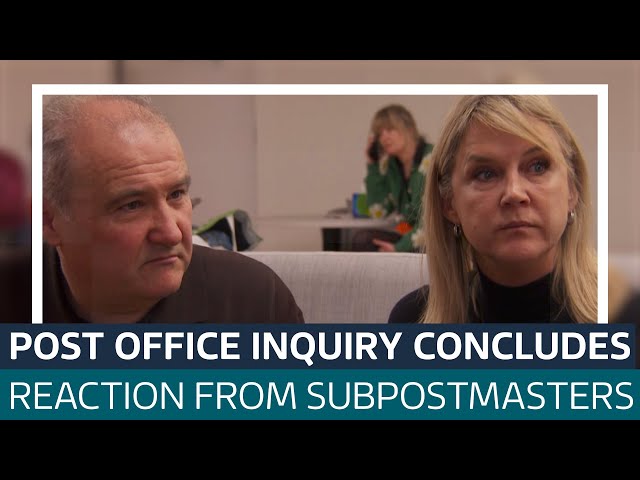 ⁣"No sincerity": Subpostmasters react to the Post Office Inquiry's closing statements 