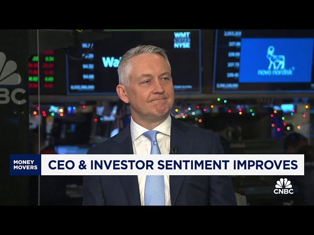 ⁣Teneo CEO: Trump election a key driver of strong sentiment in U.S. economy