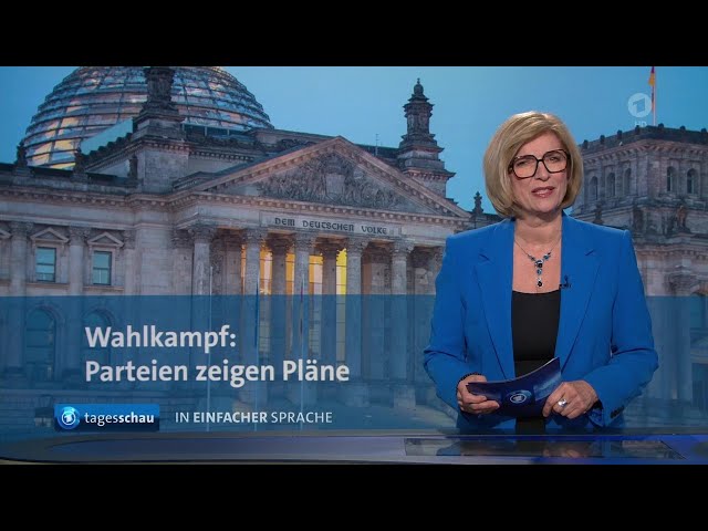 ⁣tagesschau in Einfacher Sprache 19:00 Uhr, 17.12.2024