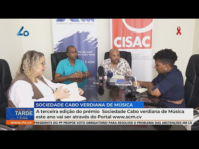 ⁣A 3ª edição do prémio  Sociedade Cabo verdiana de Música este ano vai ser através do Portal da SCM