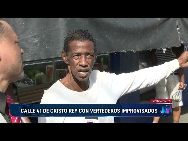 ⁣En Cristo Rey se quejan de basureros improvisados y aguas que contaminan el sector