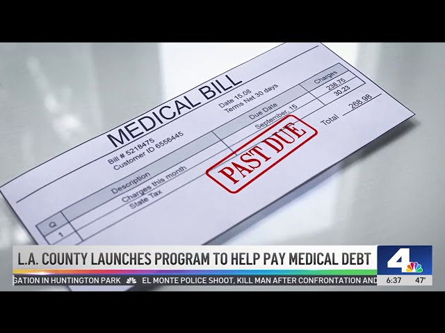 ⁣LA County launches program to help pay medical debt