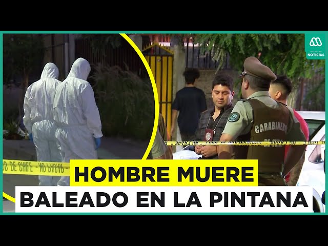 ⁣Hombre muere baleado en plena vía pública en La Pincoya