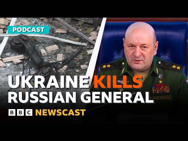 ⁣Ukrainian Scooter Bomb Kills Russian General | BBC Newscast