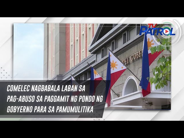 ⁣Comelec nagbabala laban sa pag-abuso sa paggamit ng pondo ng gobyerno para sa pamumulitika