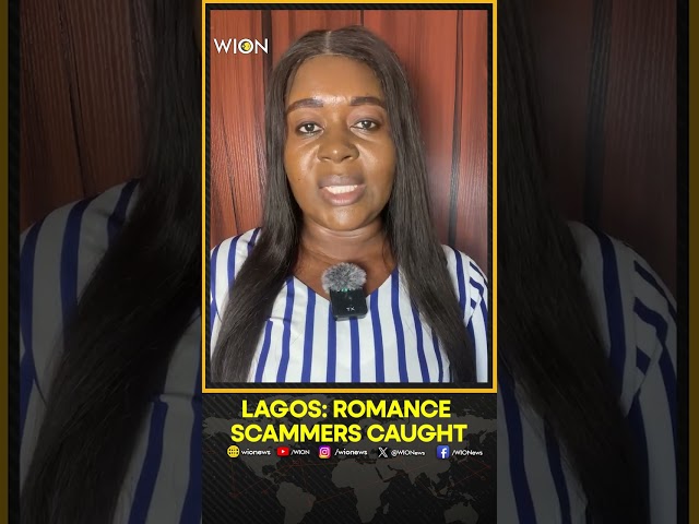 ⁣Nigeria: 148 Chinese, 645 Others Arrested For Cyberfraud, Romance Scams In Lagos | WION Shorts