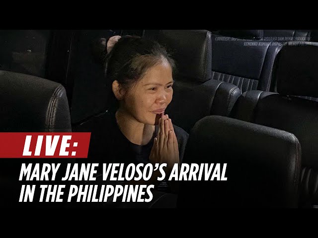 ⁣LIVE: Mary Jane Veloso's arrival in the Philippines from Indonesia | December 18