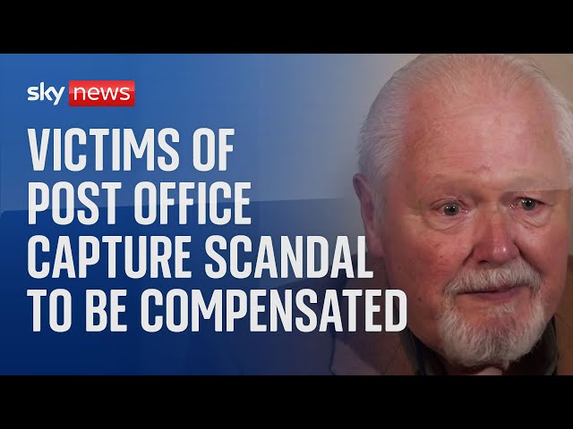 ⁣Victims of Post Office Capture scandal 'to be offered compensation'