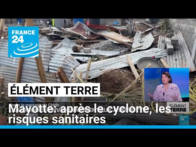 ⁣Mayotte: après le passage du cyclone, les risques environnementaux • FRANCE 24