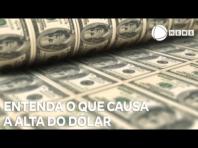 ⁣Alta do dólar: entenda o que causa disparada da moeda