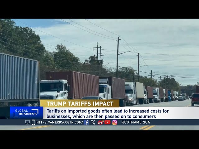 ⁣Global Business: Trumps Tariff's Impact