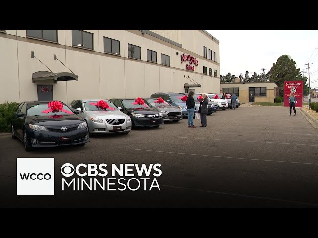 ⁣Minneapolis nonprofit gifts single mothers refurbished cars