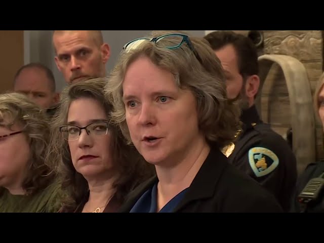 ⁣'Have some human decency!': Press briefing ends with Madison mayor snapping at reporters