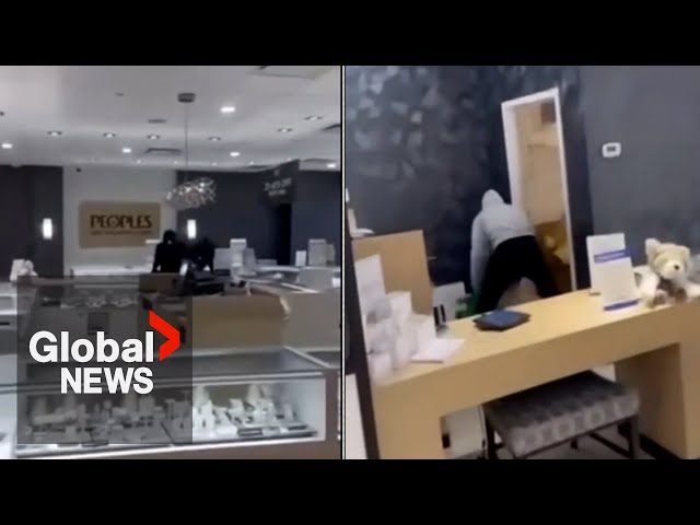 ⁣Rash of jewelry store robberies sounding alarm for Toronto-area police