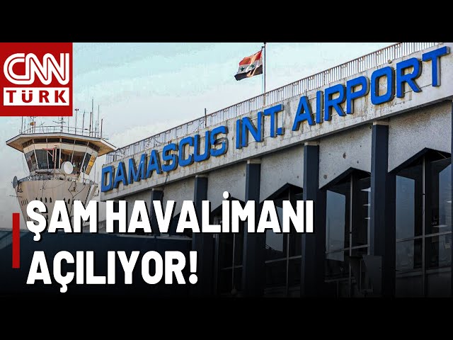 ⁣Şam Havalimanı Açılıyor, İlk Uçuş Halep'e! Şam - İstanbul Uçuşu Ne Zaman?