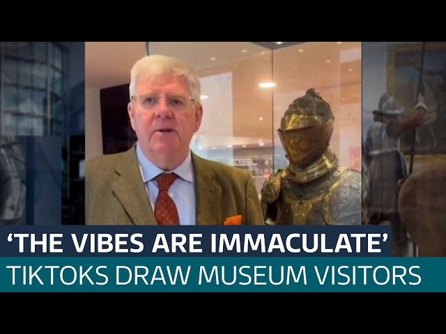 ⁣'The vibes are immaculate': Military museum's visitor numbers soar after viral TikTok