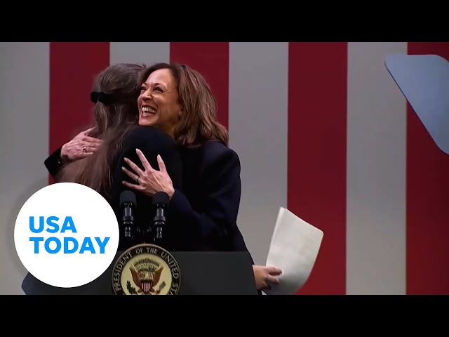 ⁣Kamala Harris urges youth to 'stay in the fight' ahead of Trump term | USA TODAY