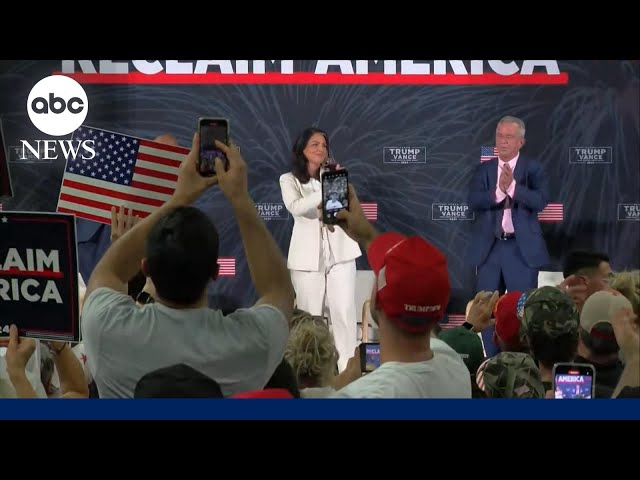 ⁣RFK Jr. and Tulsi Gabbard return to the Hill to meet with senators