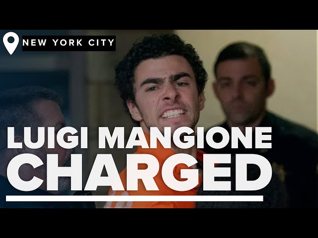 ⁣Luigi Mangione charged in murder of United Healthcare CEO Brian Thompson