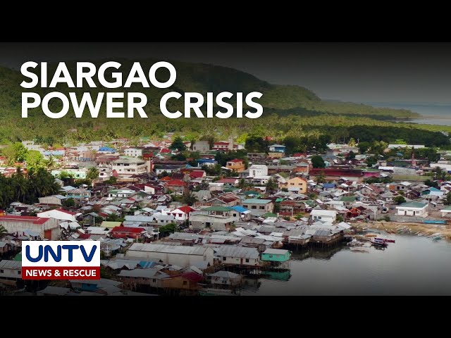 ⁣INTERVIEW: Siargao and Bucas Grande Island power crisis update