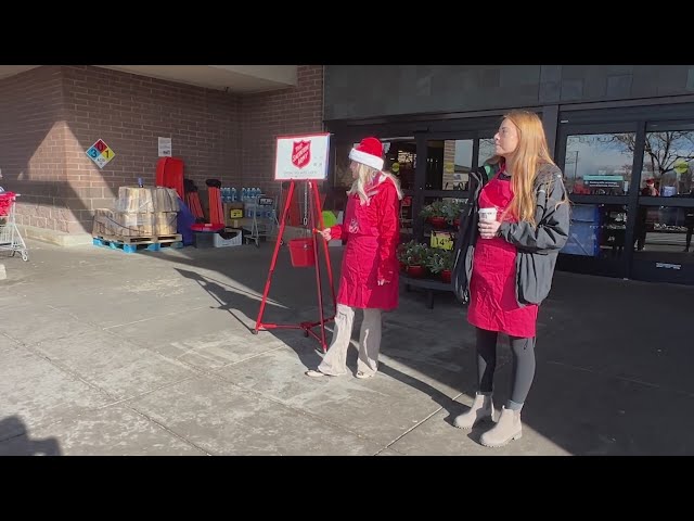 ⁣FOX31 and Channel 2 ring bells for Salvation Army