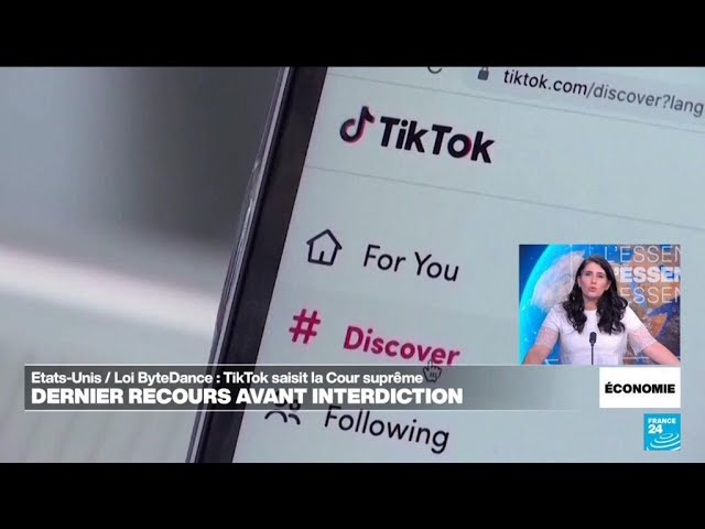 ⁣TikTok bousculé : Bruxelles ouvre une enquête, ByteDance saisit la Cour suprême américaine