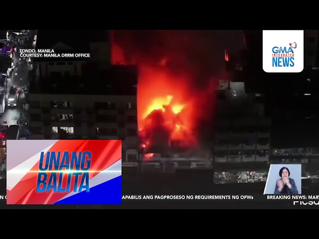 ⁣Sunog na sumiklab sa Padre Rada St., abot sa 20 pamilya, apektado | Unang Balita