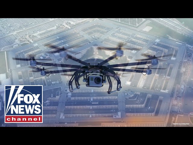 ⁣Pentagon confronted on mysterious drone sightings: We take all sightings seriously