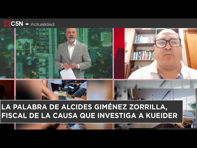 ⁣La palabra de Alcides Giménez Zorrilla, fiscal de la causa que investiga a Kueider