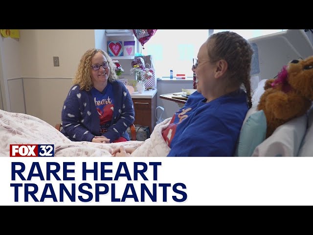 ⁣Chicago sisters overcome rare heart condition with transplants years apart