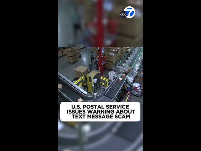 ⁣'Smishing': US Postal Service issues warning about text message scam