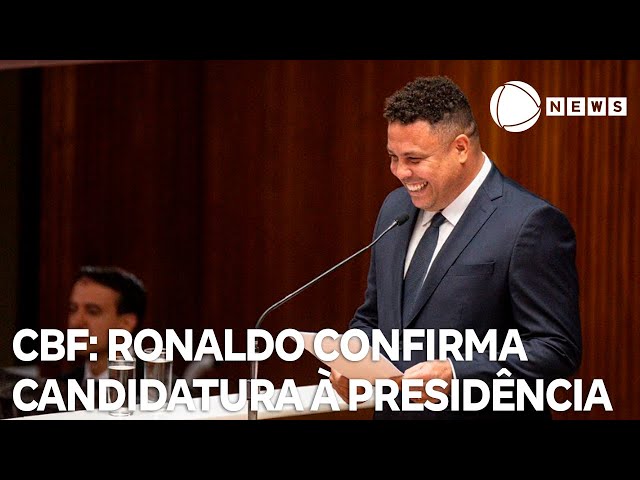 ⁣Ronaldo Fenômeno confirma candidatura à presidência da CBF