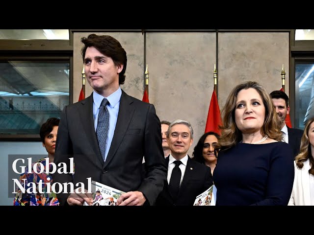 ⁣Global National: Dec. 17, 2024 | Freeland's departure leaves Liberals divided over Trudeau'