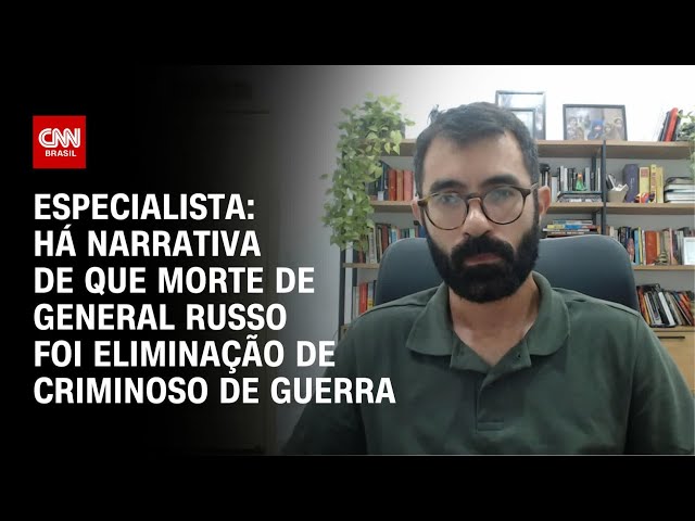 ⁣Especialista: Há narrativa de que morte de general russo foi eliminação de criminoso de guerra | WW