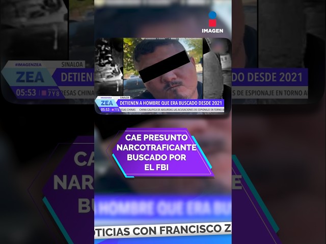 ⁣Cae presunto narcotraficante buscado por el FBI | Shorts | Zea