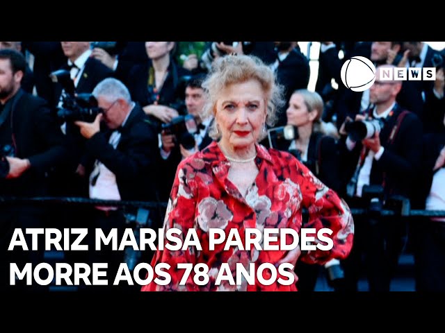 ⁣Atriz espanhola Marisa Paredes morre aos 78 anos