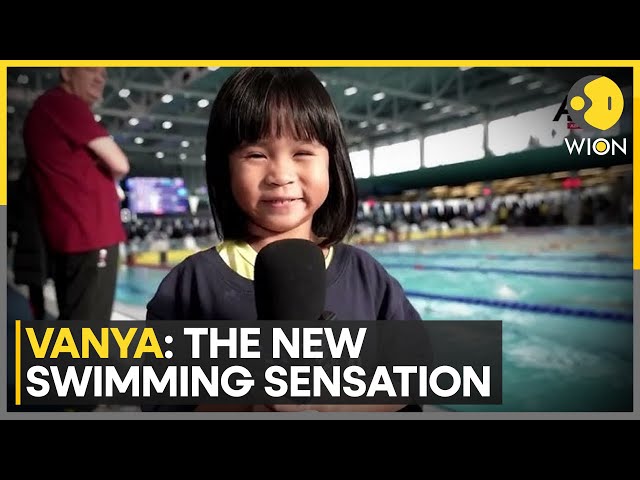 ⁣Vanya Maisuenpon: Thailand’s Five-Year-Old Swimming Prodigy Steals The Show | Sports News | WION