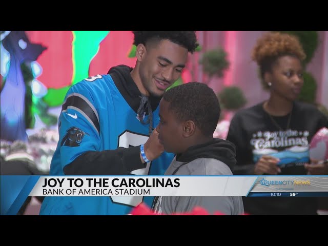 ⁣Bank of America Stadium hosts 6th annual 'Joy to the Carolinas' event