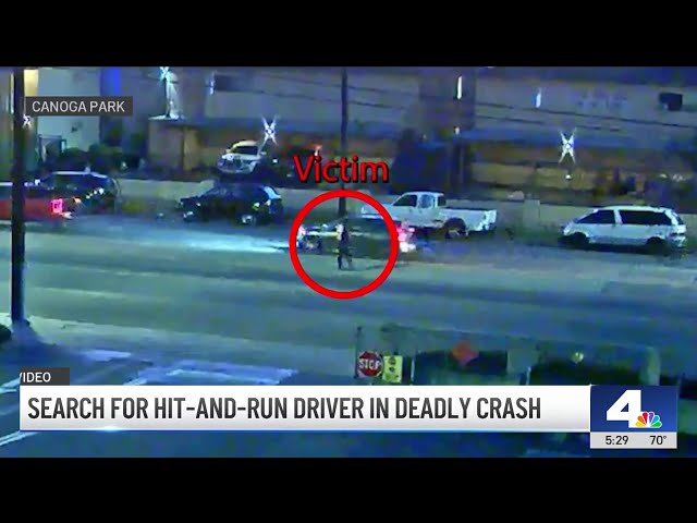 ⁣Canoga Park hit-and-run driver sought