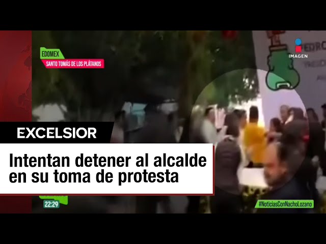 ⁣Operación Enjambre: así escapó un alcalde al que iban a detener en su toma de protesta