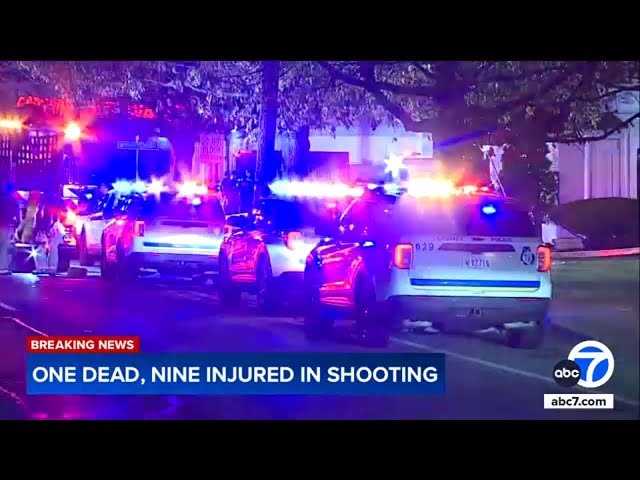 ⁣1 killed, 9 wounded in mass shooting north of Baltimore, Maryland