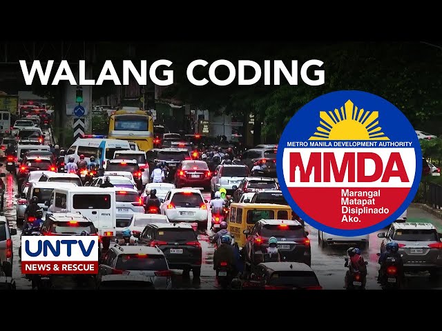 ⁣Number coding, suspendido ngayong holiday season