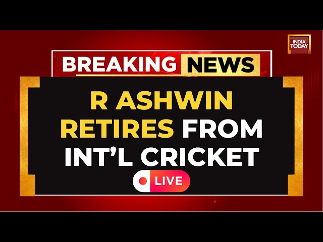 ⁣R Ashwin Retirement News LIVE | Ravichandran Ashwin Retires from International Cricket | India Today