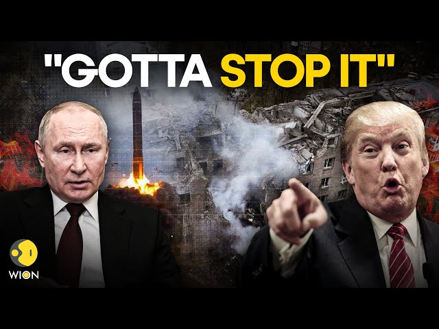 ⁣Russia-Ukraine War LIVE: Trump Pissed At Putin? U.S. to Strike Russia Soon ? | Zelenskyy | WION