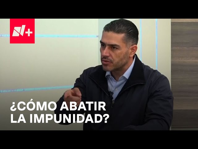 ⁣García Harfuch explica que la estrategia de seguridad va más allá de detener a líderes criminales