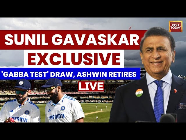 ⁣IND Vs AUS 3rd Test: India Saves Gabba Test, R Ashwin Retires From Intls | Sunil Gavaskar Exclusive